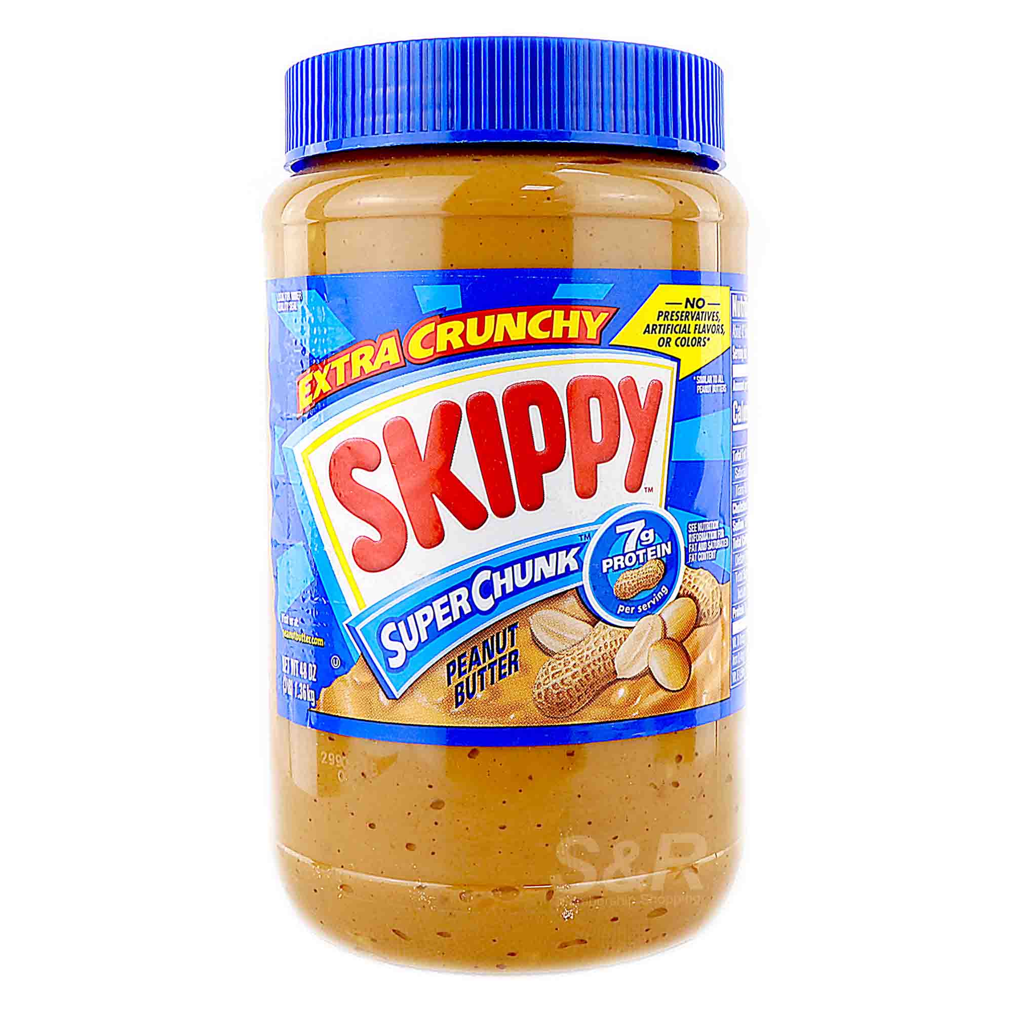 Extra Crunchy Skippy Super Chunk Peanut Butter 1.36kg